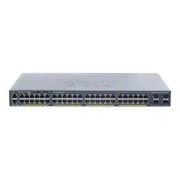 Cisco Catalyst 2960X-48TS-L - Commutateur - Géré - 48 x 10 - 100 - 1000 + 4 x Gigabit SFP - de b... (WS-C2960X-48TSL-RF)_1